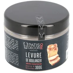 PATISDECOR Levure boulangère sèche 300 g Patisdécor* Levures