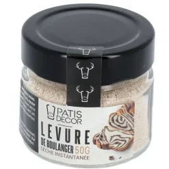 PATISDECOR Levure Boulangère Sèche 50 g Patisdécor* Levures