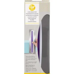 WILTON Lisseur de Glaçage 22.8x7.6 cm* Ustensiles Décor Gâteau|Ustensiles Pâtisserie