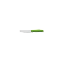 VICTORINOX Lot 2 Couteaux à Tomate 11 cm Vert Swiss Classic* Couverts