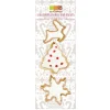 SCRAPCOOKING Lot Découpoirs Noël Inox Dorés x3* Emporte Pièce - Découpoir Pâtisserie