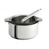 CRISTEL Lot de 3 Casseroles inox Mutine Amovible avec Poignée Zenith* Batterie De Cuisine|Casseroles