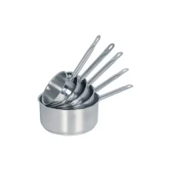 CUISINEADDICT Lot de 5 casseroles inox tous feux* Casseroles