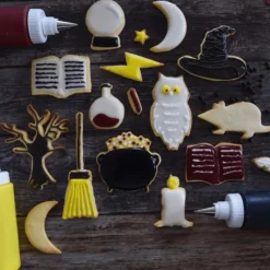 SCRAPCOOKING Lot de 3 Colorants Alimentaires d'Origine Naturelle Jaune, Rouge, Noir* Colorants Alimentaires