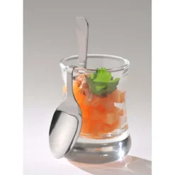 LEBRUN Lot de 6 Cuillères coudées à moka Drakkar par* Servir, Présenter