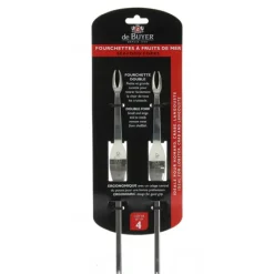 DE BUYER Lot de 4 Fourchettes à Crustacés* Couverts