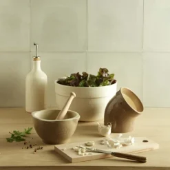 EMILE HENRY Main à sel en Céramique Farine Ø 10cm* Moulin