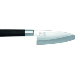 KAI Mallette 5 Couteaux Japonais Wasabi Black* Couteau À Poisson|Couteau Santoku
