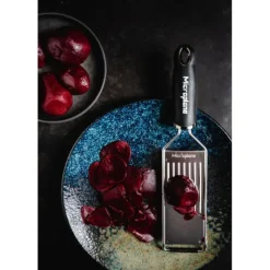 MICROPLANE Mandoline Gourmet Noir* Mandoline De Cuisine|Râpe À Légumes