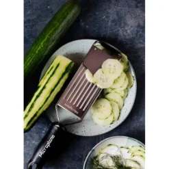 MICROPLANE Mandoline Gourmet Noir* Mandoline De Cuisine|Râpe À Légumes