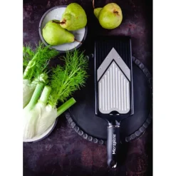 MICROPLANE Mandoline Multifonction en V Specialty Noir* Mandoline De Cuisine