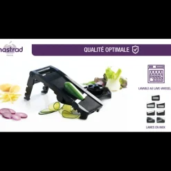 MASTRAD Mandoline Multi-râpes en V* Mandoline De Cuisine
