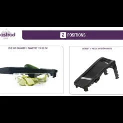 MASTRAD Mandoline Multi-râpes* Mandoline De Cuisine