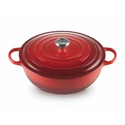 LE CREUSET Marmite en Fonte 32 cm Cerise Signature* Marmites