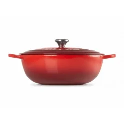 LE CREUSET Marmite en Fonte 32 cm Cerise Signature* Marmites