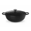 LE CREUSET Marmite en Fonte 32 cm Noir Mat Signature* Marmites
