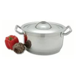 CUISINEADDICT Marmite Inox 18/10 Ø 28 cm x H 15 cm avec Couvercle* Marmites