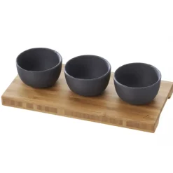 REVOL Mini Bol Ardoise 8cl Basalt* Servir, Présenter