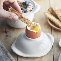 EMILE HENRY Mini Cocotte Coquetier en Céramique Ø 14 cm Argile* Servir, Présenter|Plat De Cuisson