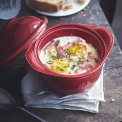 EMILE HENRY Mini Cocotte Coquetier en Céramique Ø 14 cm Grand Cru* Servir, Présenter|Plat De Cuisson