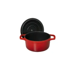 CHASSEUR Mini Cocotte en Fonte Ronde 12 cm Rubis* Cocotte En Fonte