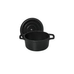 CHASSEUR Mini Cocotte en Fonte Ronde 10 cm Noir Mat* Cocotte En Fonte
