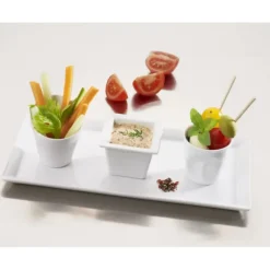 REVOL Mini Cornet de Frites Blanc 5cl French Classique* Servir, Présenter