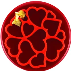 SILIKOMART Mini Moule Silicone Coeur ⌀ 6 x H 0,2 cm (x6)* Moule Silicone|Moules À Gâteaux