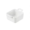 REVOL Mini Ramequin Carré Blanc 7x7 cm Belle Cuisine* Servir, Présenter