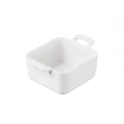 REVOL Mini Ramequin Carré Blanc 7x7 cm Belle Cuisine* Servir, Présenter