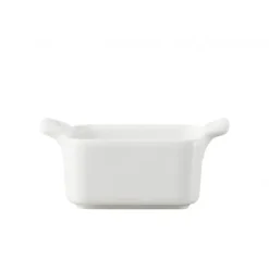 REVOL Mini Ramequin Carré Blanc 7x7 cm Belle Cuisine* Servir, Présenter