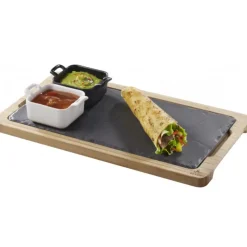 REVOL Mini Ramequin Carré Noir 7x7 cm Belle Cuisine* Servir, Présenter