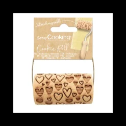 SCRAPCOOKING Mini Rouleau à Pâtisserie Empreinte Coeur 7 cm* Ustensiles Pâtisserie
