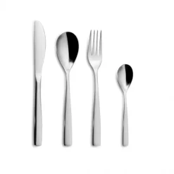 COMAS Ménagère 24 pièces BCN COLORS Argent Inox 18% 3 mm* Couverts