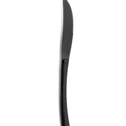 COMAS Ménagère 24 pièces HIDRAULIC BLACK Inox 18% 3 mm* Couverts