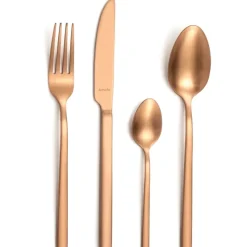 AMEFA Ménagère 16 pièces SQUARE Cuivre Inox 2.8 mm* Couverts