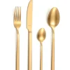 AMEFA Ménagère 16 pièces SQUARE Doré Inox 2.8 mm* Couverts