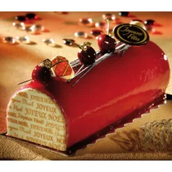 MATFER Moule 2 Bûches 1/2 ronde Thermoformé (x10)* Moules À Gâteaux