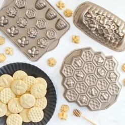 NORDIC WARE Moule à Cake Abeilles Toffee* Moule Anti-adhésif|Moules À Gâteaux