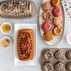 NORDIC WARE Moule à Cake Abeilles Toffee* Moule Anti-adhésif|Moules À Gâteaux