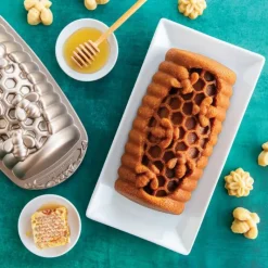 NORDIC WARE Moule à Cake Abeilles Toffee* Moule Anti-adhésif|Moules À Gâteaux