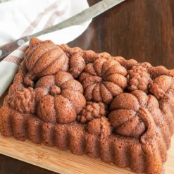 NORDIC WARE Moule à Cake Citrouille Bronze* Moule Anti-adhésif|Moules À Gâteaux