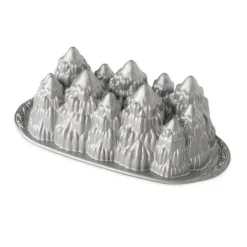 NORDIC WARE Moule à Cake Forêt de Sapins Silver* Moule Anti-adhésif|Moules À Gâteaux