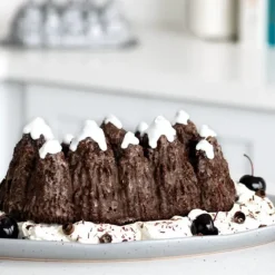 NORDIC WARE Moule à Cake Forêt de Sapins Silver* Moule Anti-adhésif|Moules À Gâteaux