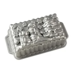 NORDIC WARE Moule à Cake Paysage de Noël Silver* Moule Anti-adhésif|Moules À Gâteaux