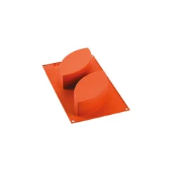 SILIKOMART Moule à Cake x2 Silicone Michalak 170 x 80 x h50 mm Professional* Moule Silicone