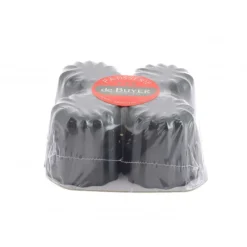 DE BUYER Moule à Cannelés Anti Adhésif Ø 5,5 cm x H 5,5 cm (x4)* Moules À Gâteaux|Moule Anti-adhésif