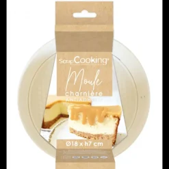 SCRAPCOOKING Moule à Charnière Antiadhésif 18 cm* Moules À Gâteaux