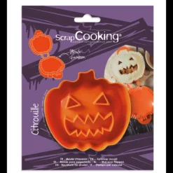 SCRAPCOOKING Moule à Chausson Citrouille 10 cm* Moules À Gâteaux