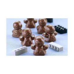 EASY CHOC Moule à Chocolat 12 Bonshommes - Silicone Spécial Chocolat* Moules À Chocolat|Moule Silicone